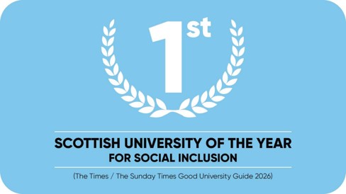 Scottish University of the Year 2026 for Social Inclusion